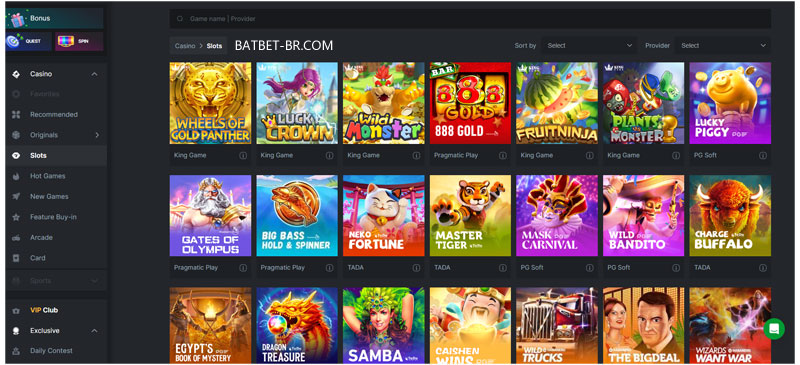 Jogos cassino