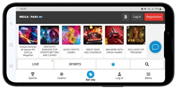 Casino betting online